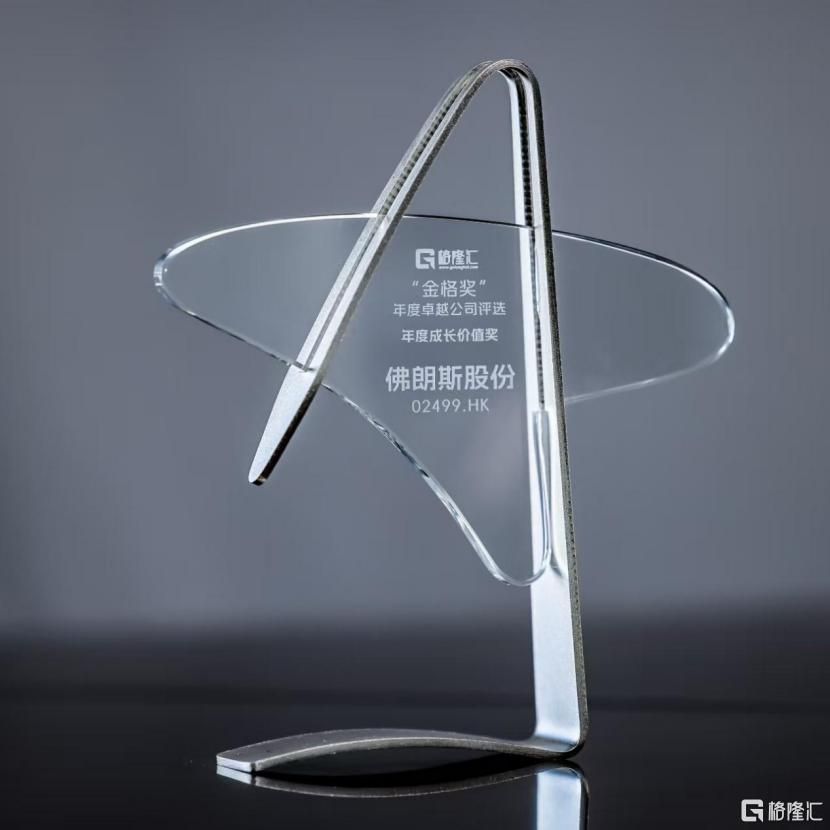 佛朗斯股份(2499.HK)荣获“年度成长价值奖”，战略转型驱动企业穿越周期